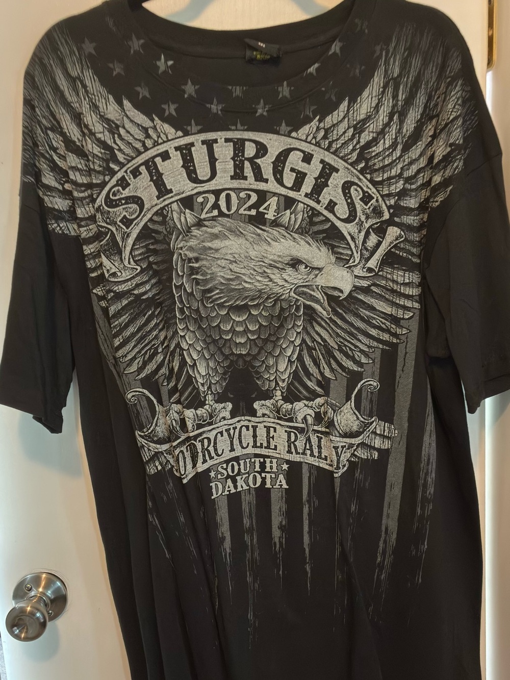 Sturgis 2024 Men’s Black Graphic Short Sleeve Tee